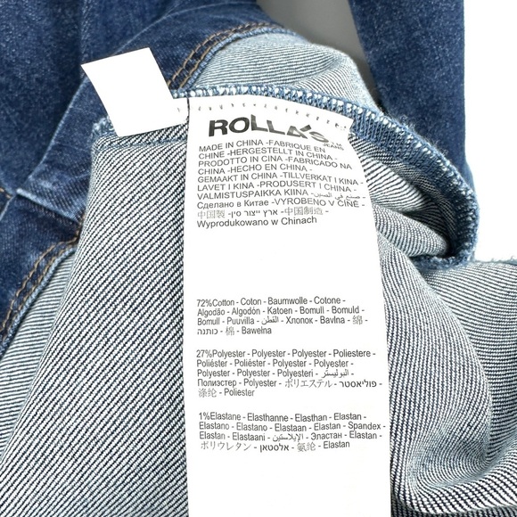 NEW Rolla’s Denim button Dress Sz S - Picture 7 of 9